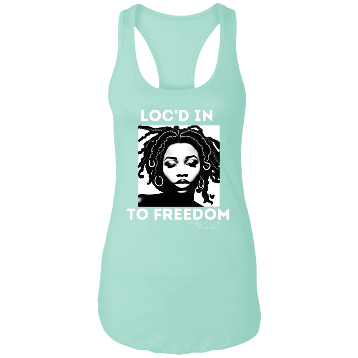 Loc'd Into Freedom Racerback Tank