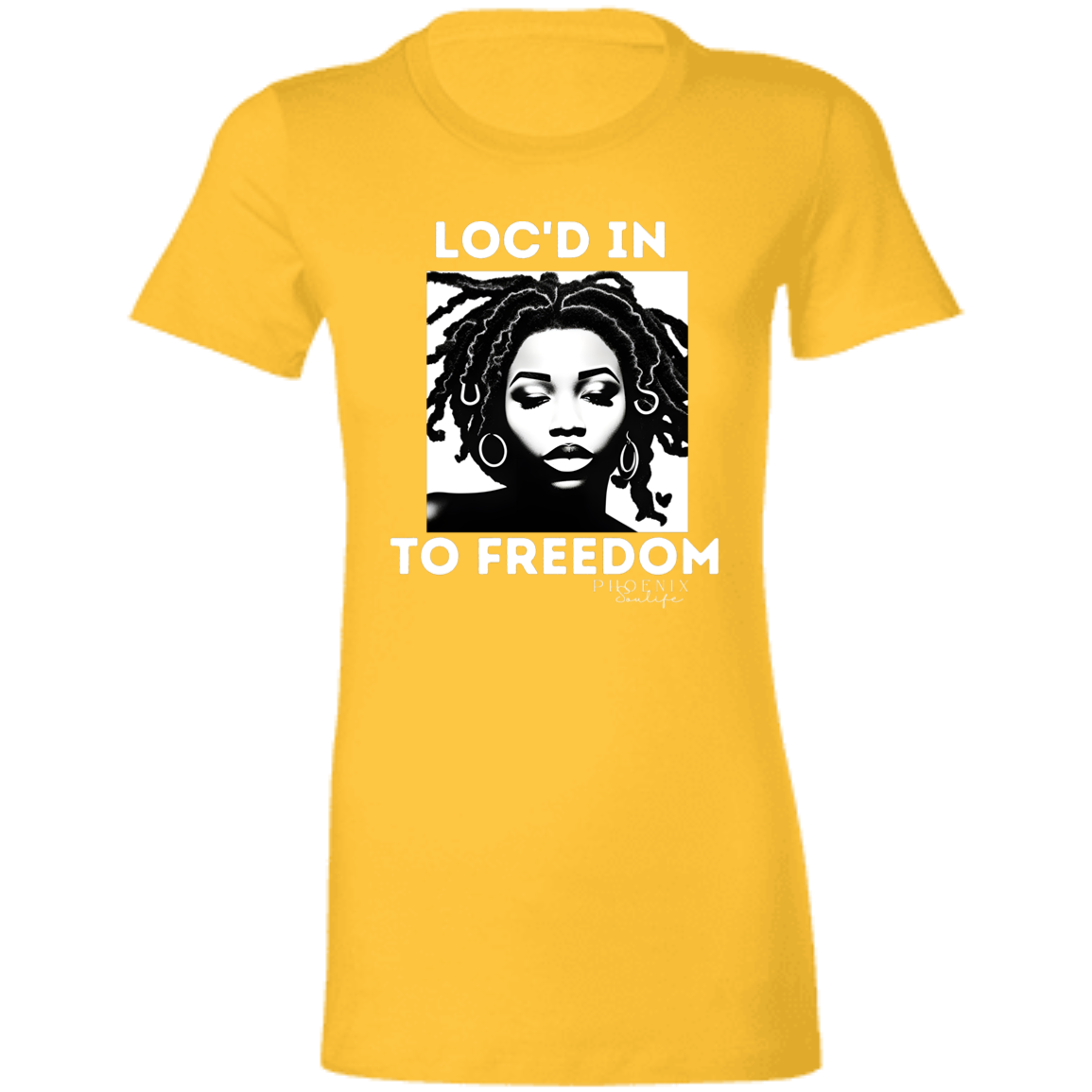 Loc'd In To Freedom Fitted Tee