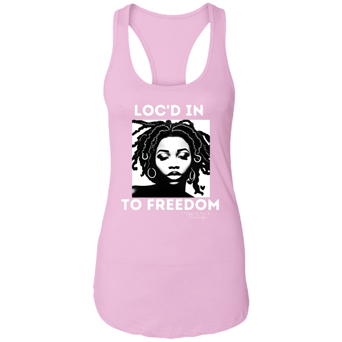 Loc'd Into Freedom Racerback Tank