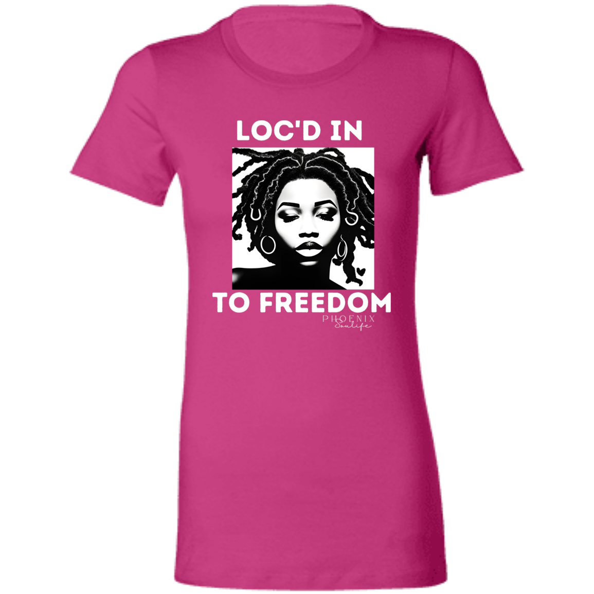 Loc'd In To Freedom Fitted Tee