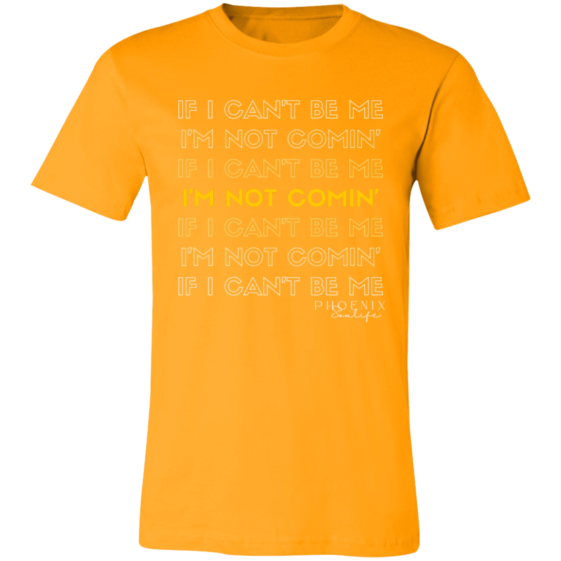 I'm Not Coming T-Shirt