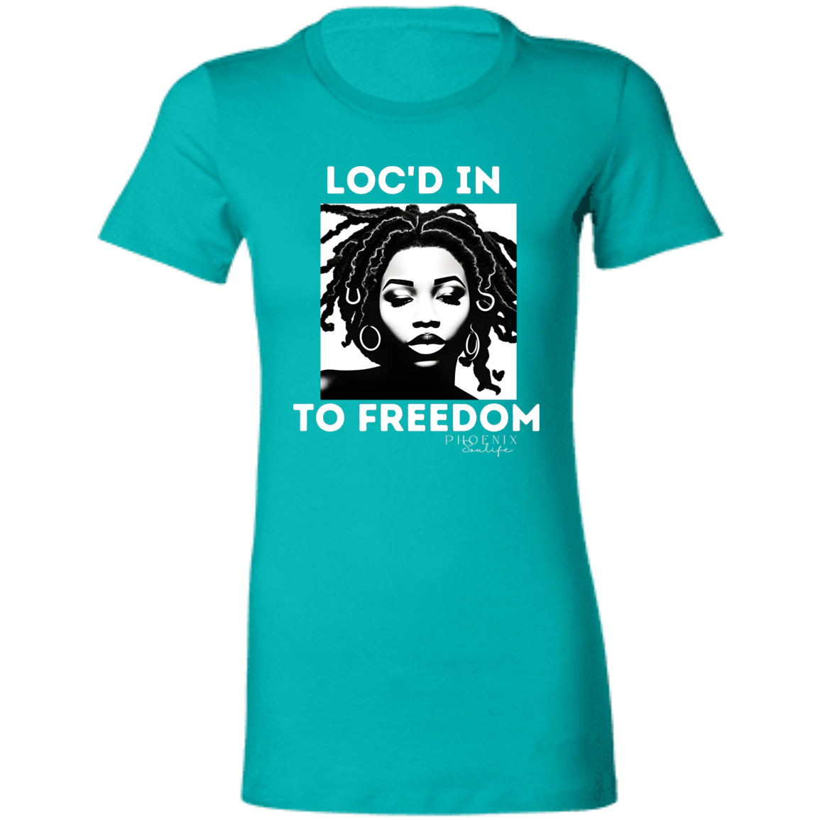 Loc'd In To Freedom Fitted Tee