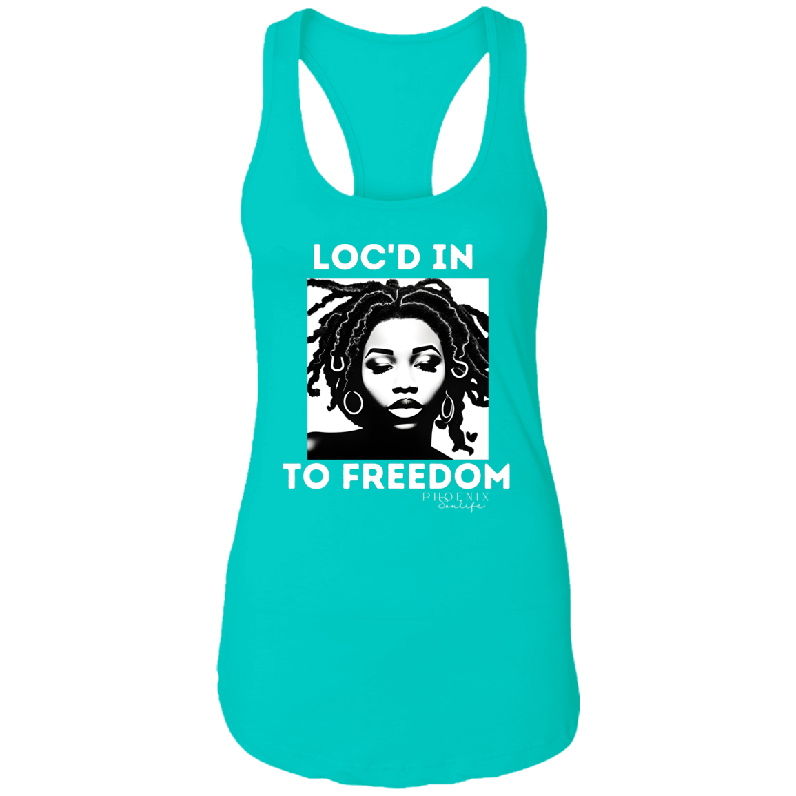 Loc'd Into Freedom Racerback Tank