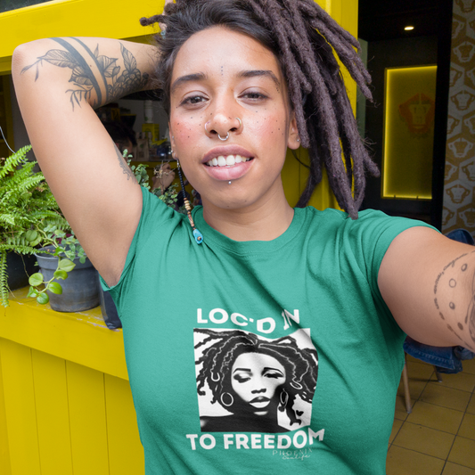Loc'd In To Freedom Fitted Tee