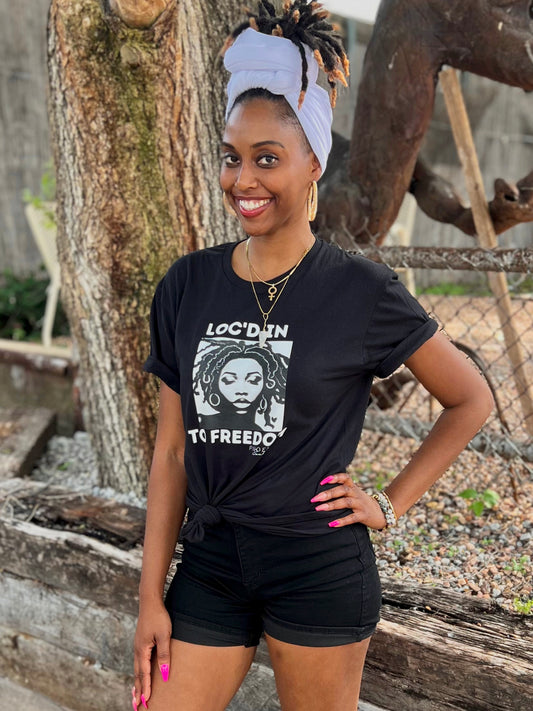 Loc'd In to Freedom T-Shirt